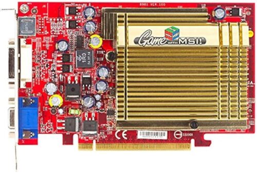 MSI Manli GeForce 6600LE 256MB TV DVI PCI