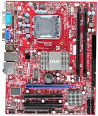 Msi Motherboard G31tm-P35, 775, 2ddrii, G31 + Ich.