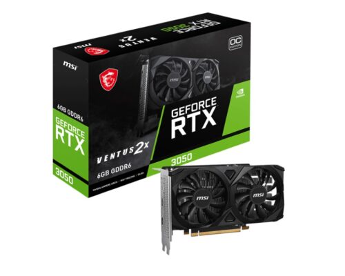 MSI VGA PCI-E NVIDIA RTX 3050 VENTUS 2X E 6G OC