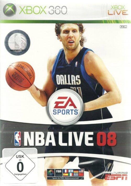 NBA Live 2008 Xbox