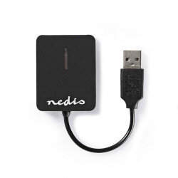 NEDIS Card reader All-in-One USB 2.0 με ενσωματωμένο καλώδιο