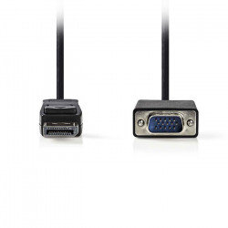 Nedis Καλώδιο Εικόνας DisplayPort Αρσ. - VGA Αρσ 1.00m