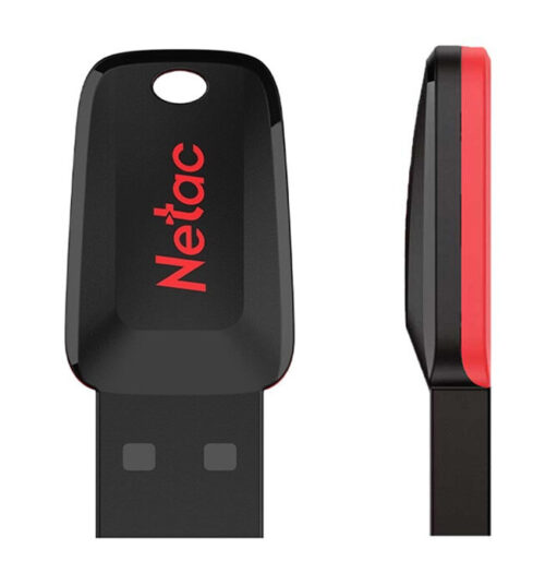 NETAC USB Flash Drive U19 64GB USB 2.0 μαύρο