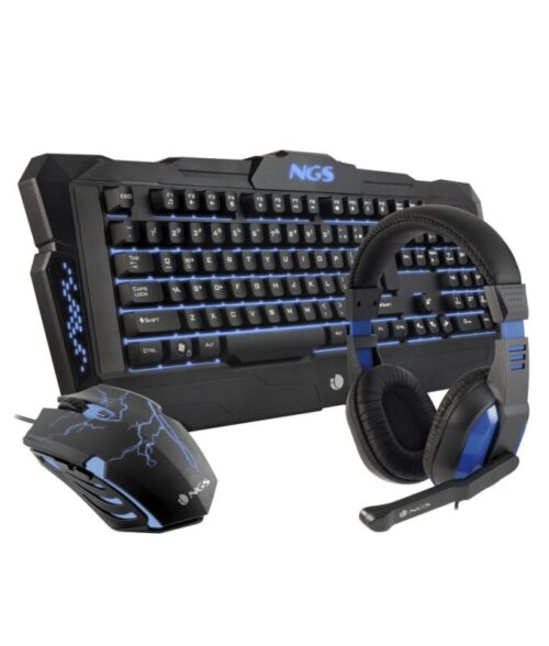 Ngs Gaming Pack-Set Keyboard Mouse Headphone