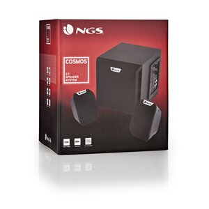Ngs Multimedia 2.1 Speaker Cosmos Power 72w + Sd Card Input Usb Input- Vol/Bass Controls Box