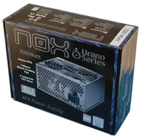Nox Urano PSU 700W PFC ATX/BTX 14cm Fan