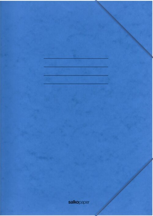 Ντοσιέ Λάστιχο Salko 25x35 Prespan Κόκκινο