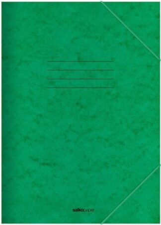 Ντοσιέ Λάστιχο Salko 25x35 Prespan Πράσινο