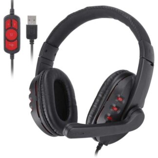 Ovleng Usb Stereo Headphones Super Bass + Microphone Q7