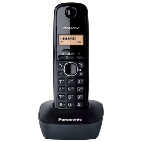 Panasonic Ασύρματο Τηλέφωνο KX-TG1611 Μαύρο