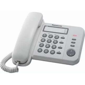 Panasonic Τηλέφωνο Λευκό Model Kxts520ex Eu