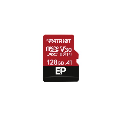 Patriot EP V30 A1 microSD/XC 128GB 90/80MBs SD-Adapter