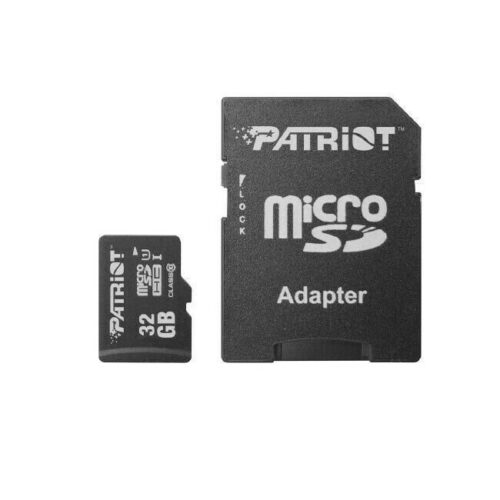 Patriot Micro Sd Card 32gb Hc Class10 Retail & Sd Adaptor