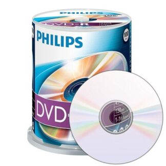Philips Dvd+R X16 Pack100+20 Free Spindle
