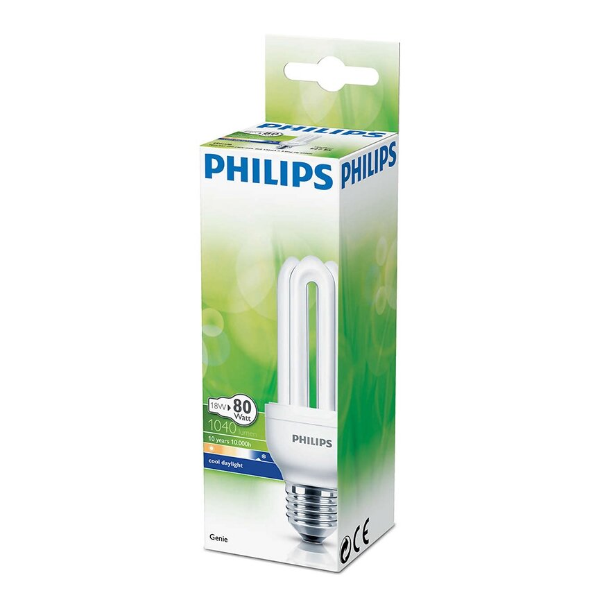 Philips Genie 18w Θερμό E27