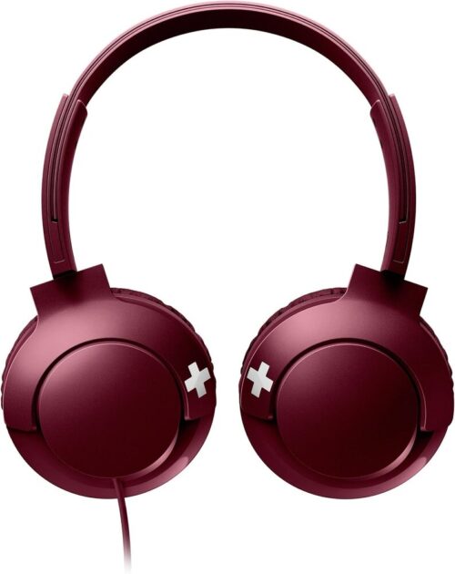 Philips SHL3075RD/00 Wired On-Ear Headphones Red