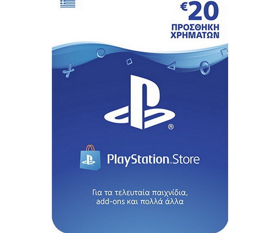 PlayStation Live Card 20 Euro For PS Vita, PS3, PS4