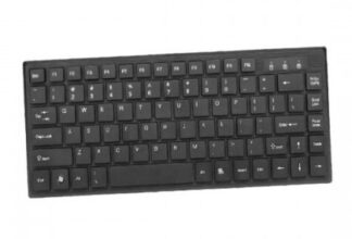 Πληκτρολόγιο Μini USB Black ultra με Ελληνικούς χαρακτήρες