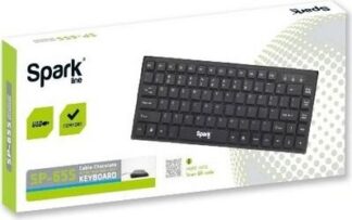 Πληκτρολόγιο Μini USB Black ultra με Ελληνικούς χαρακτήρες