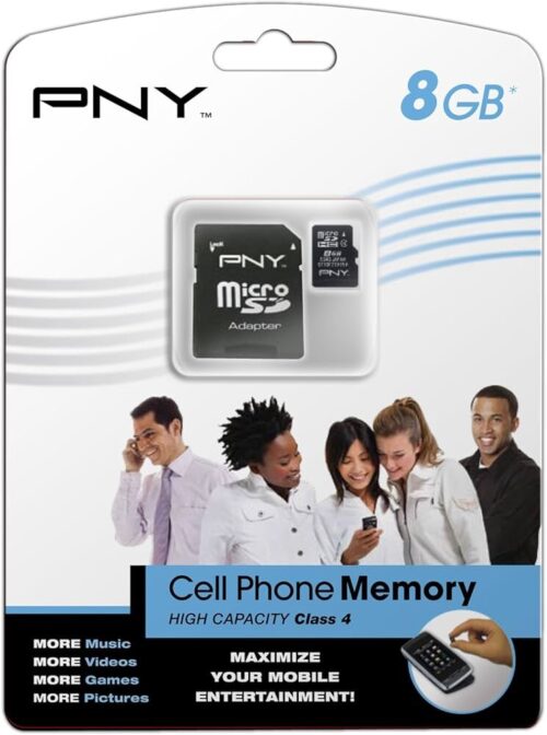 Pny MicroSD 8GB New / SDU8GBHC4
