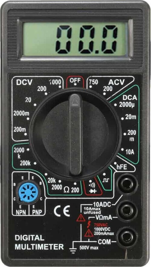 Πολυμετρο Ψηφιακο Basic Buzzer Trans M832 V&A