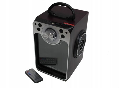 Portable Speaker with Control 10W Rms Black-Silver MS-126BT