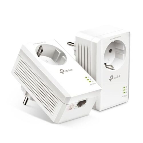 Powerline TP-Link TL-PA7017P Kit v4 AV1000 Gigabit Passthrough Starter Kit