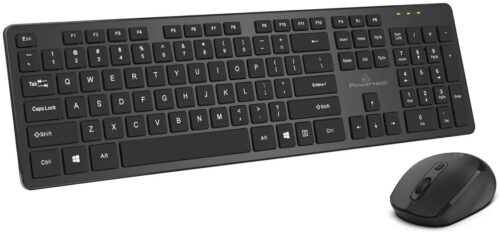 Powertech 1189 Ασύρματο Σετ Πληκτρολόγιο & Ποντίκι Αγγλικό US