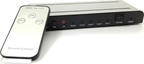 Powertech 4x input με PIP 4K x 2K HDMI Switch