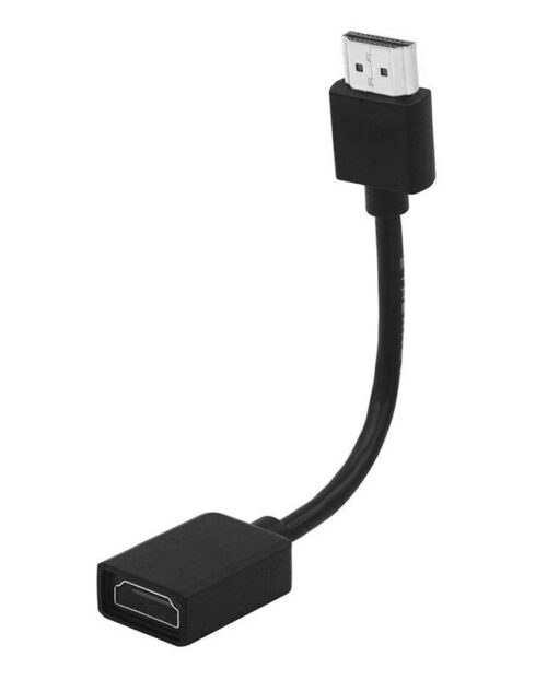 Powertech Αντάπτορας HDMI 4K/60Hz 0.10m Μαύρος CAB-H167