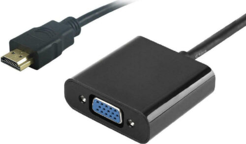 Powertech Αντάπτορας HDMI σε VGA 1920x1200p Μαύρο