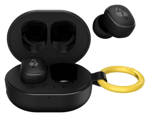 Powertech Earphones Με Θήκη Φόρτισης Pt 1392 True Wireless 6mm 25 230mah Μαύρα