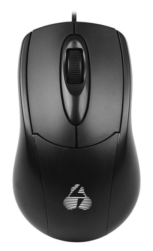 Powertech ενσύρματο ποντίκι 1600dpi USB μαύρο