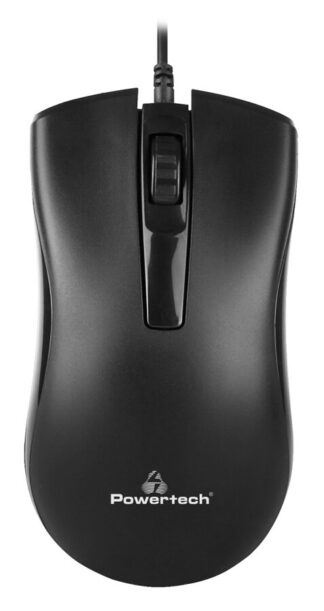 Powertech Ενσύρματο Ποντίκι 1000Dpi Usb Μαύρο