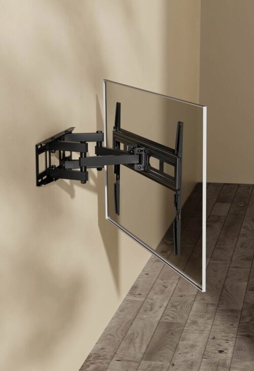 Powertech Επιτοίχια Βάση Τηλεόρασης 37-80" Έως 40kg Full Motion