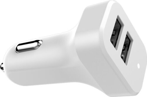 Powertech Φορτιστής Αυτοκινήτου 2x USB 2.1A Λευκός