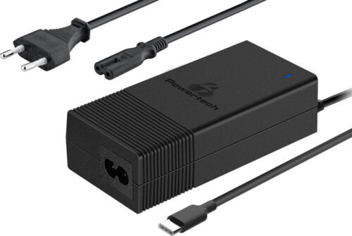 Powertech Φορτιστής laptop USB Type-C PD universal 65W μαύρο