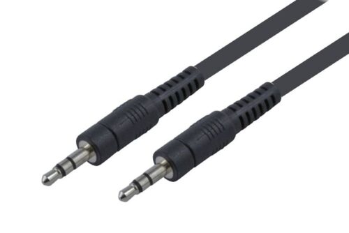Powertech Καλώδιο Jack Stereo σε Jack Stereo 3.5mm Nickel Μαύρο 1.5m