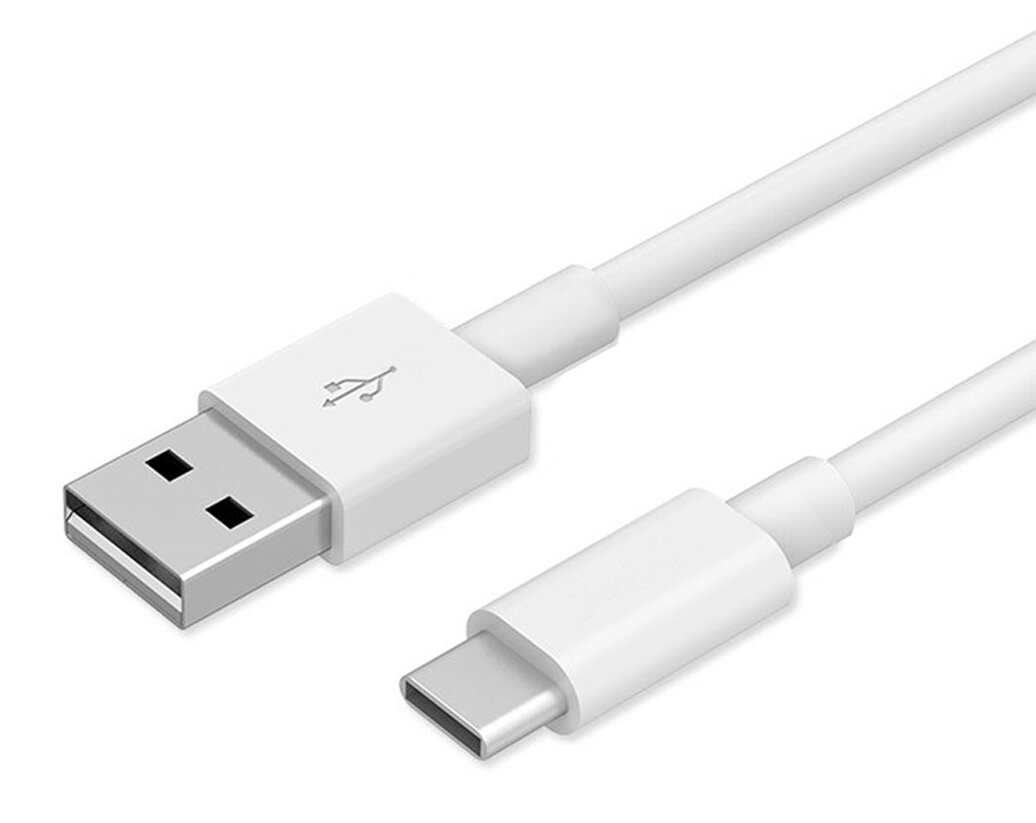 Powertech Καλώδιο USB 2.0 σε USB Type-C 1m White