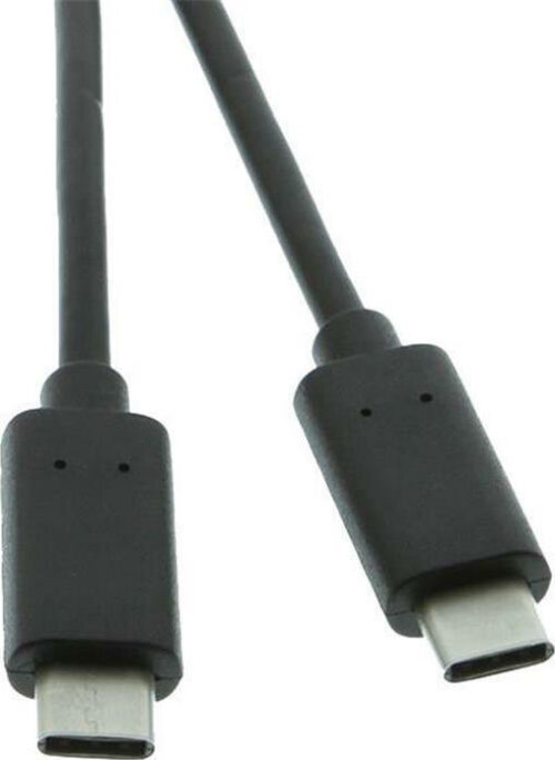 Powertech Καλώδιο USB-C 1m Μαύρο CAB-UC009