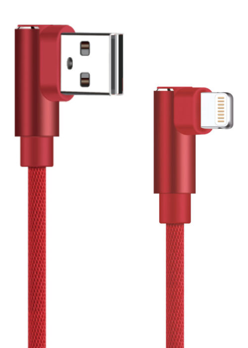 Powertech Καλώδιο USB σε Lightning game 90 copper 1m κόκκινο