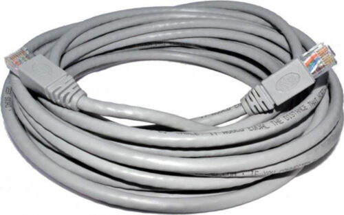 Powertech Καλώδιο UTP Cat 5e 15m Γκρι