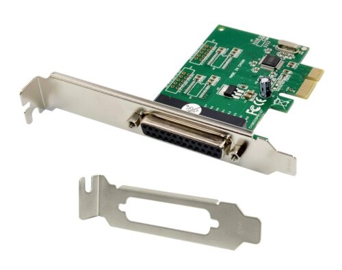Powertech κάρτα επέκτασης PCIe σε 1x parallel, 1MB, 85x60mm