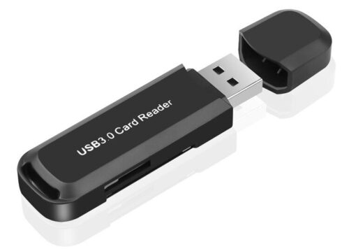 Powertech Mini Card Reader Usb 3.0 Sd Card Μαύρο