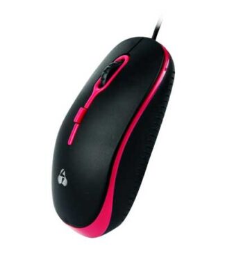 Powertech Οπτικό Mouse Ενσύρματο 1600dpi Black / Red