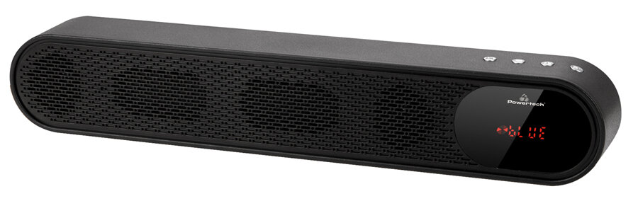 Powertech soundbar 10W RMS TWS FM 1200mAh - μαύρο