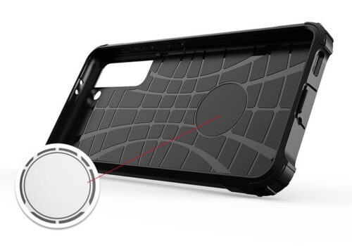 Powertech Θήκη Armor Carbon για Samsung S22 Plus μαύρη