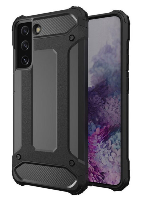 Powertech Θήκη Armor Carbon για Samsung S22 Plus μαύρη