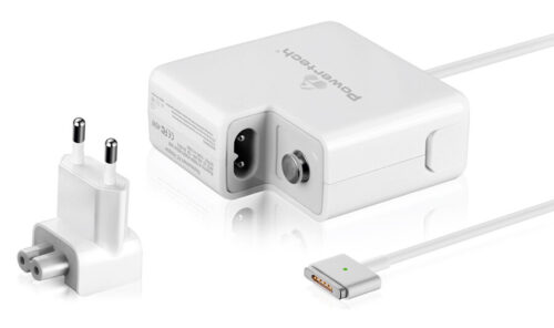 Powertech τροφοδοτικό laptop για Apple Macbooks 45W λευκό