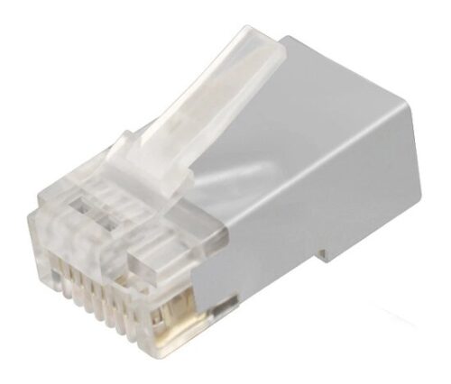 Powertech Βύσμα RJ45 Cat 6a Cab-n322 Μεταλλικό 8p8c 100τμχ